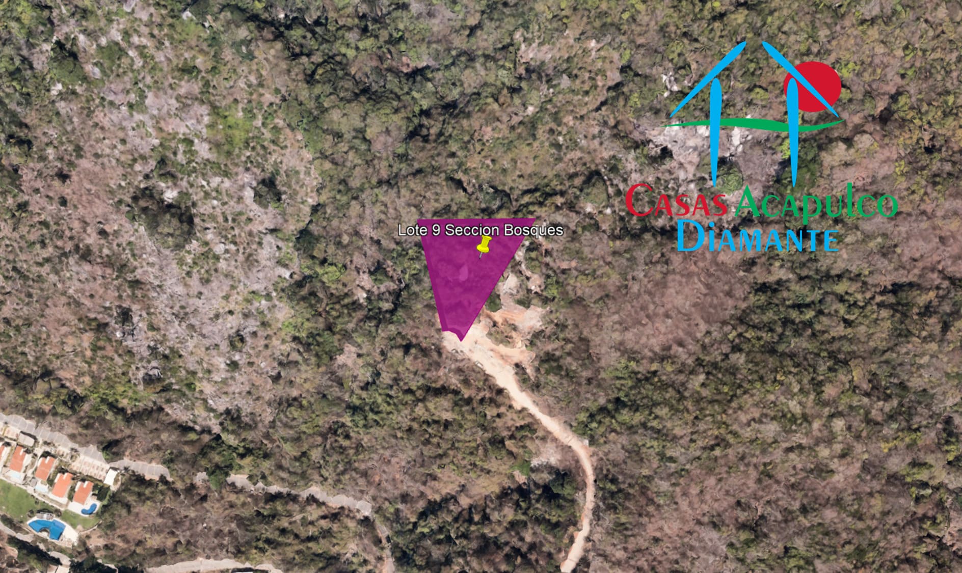 Terreno Brisas del Marqués Bosques lote 9 - Ubicación satelital y entorno 1